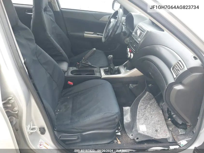 JF1GH7G64AG823734 2010 Subaru Impreza Wrx