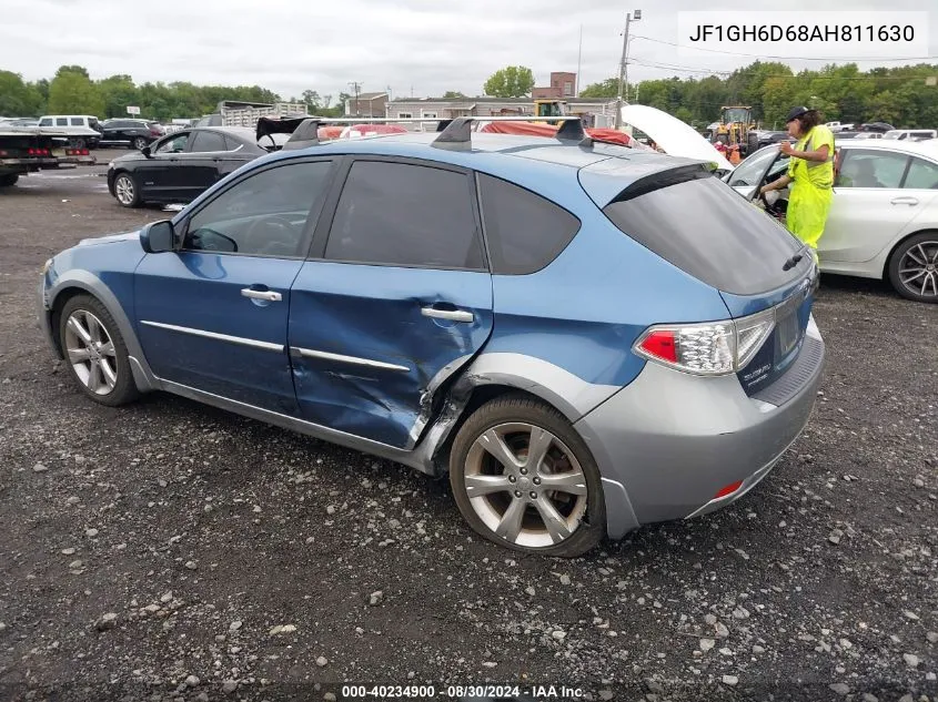 2010 Subaru Impreza Outback Sport VIN: JF1GH6D68AH811630 Lot: 40234900