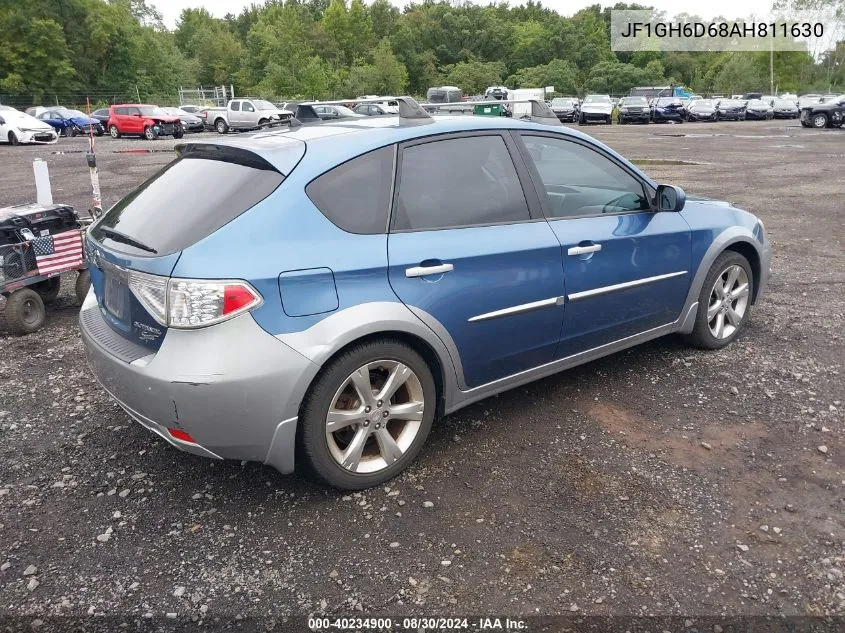 2010 Subaru Impreza Outback Sport VIN: JF1GH6D68AH811630 Lot: 40234900