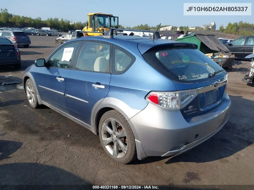 2010 Subaru Impreza Outback Sport Outback Sport VIN: JF1GH6D62AH805337 Lot: 40321169