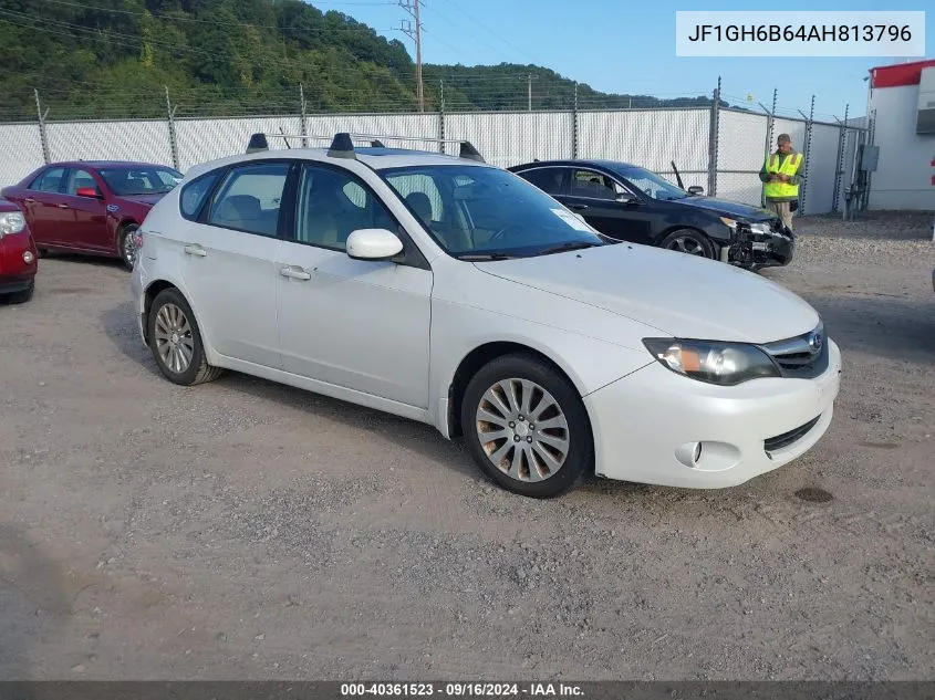 JF1GH6B64AH813796 2010 Subaru Impreza 2.5I Premium