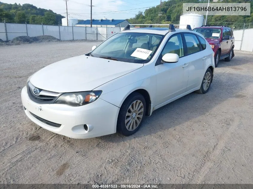 JF1GH6B64AH813796 2010 Subaru Impreza 2.5I Premium