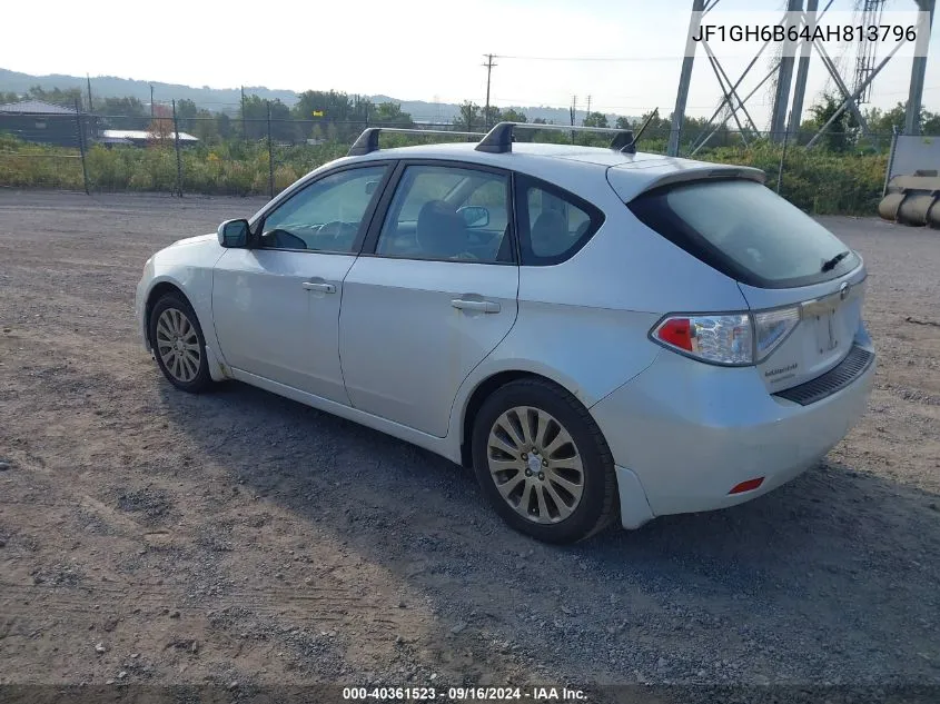 JF1GH6B64AH813796 2010 Subaru Impreza 2.5I Premium