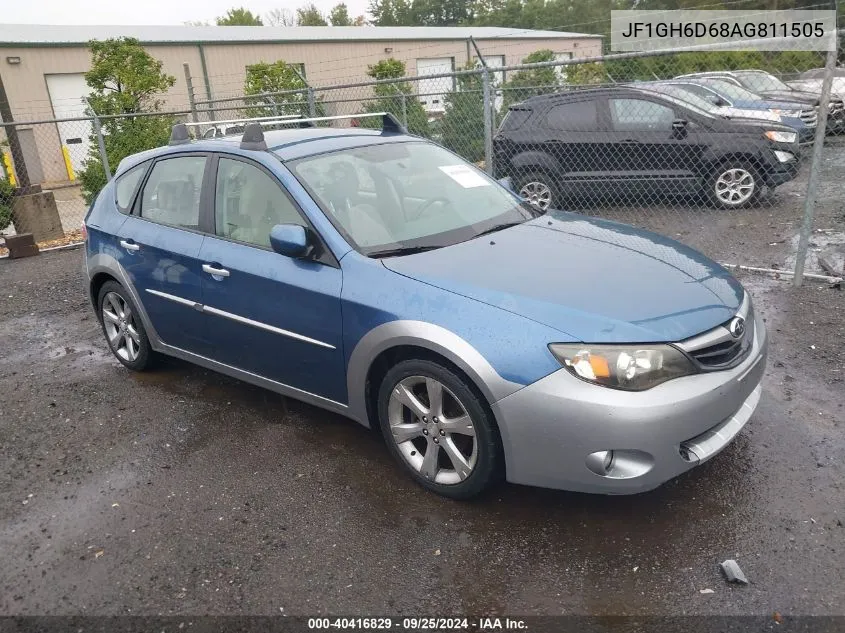 2010 Subaru Impreza Outback Sport VIN: JF1GH6D68AG811505 Lot: 40416829