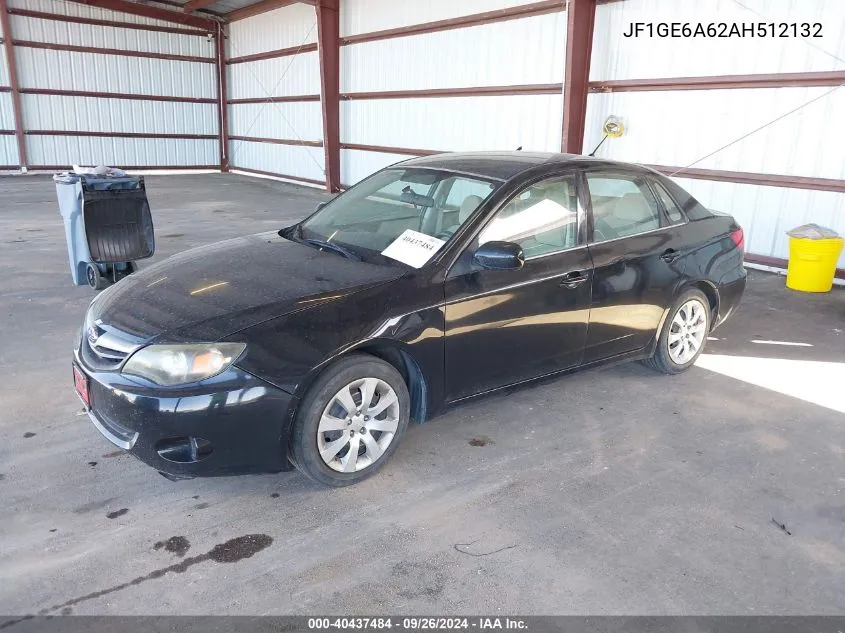 2010 Subaru Impreza 2.5I VIN: JF1GE6A62AH512132 Lot: 40437484