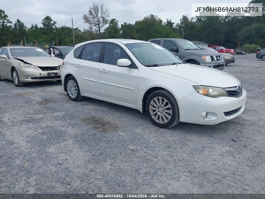 2010 Subaru Impreza 2.5I Premium VIN: JF1GH6B69AH812773 Lot: 40516482