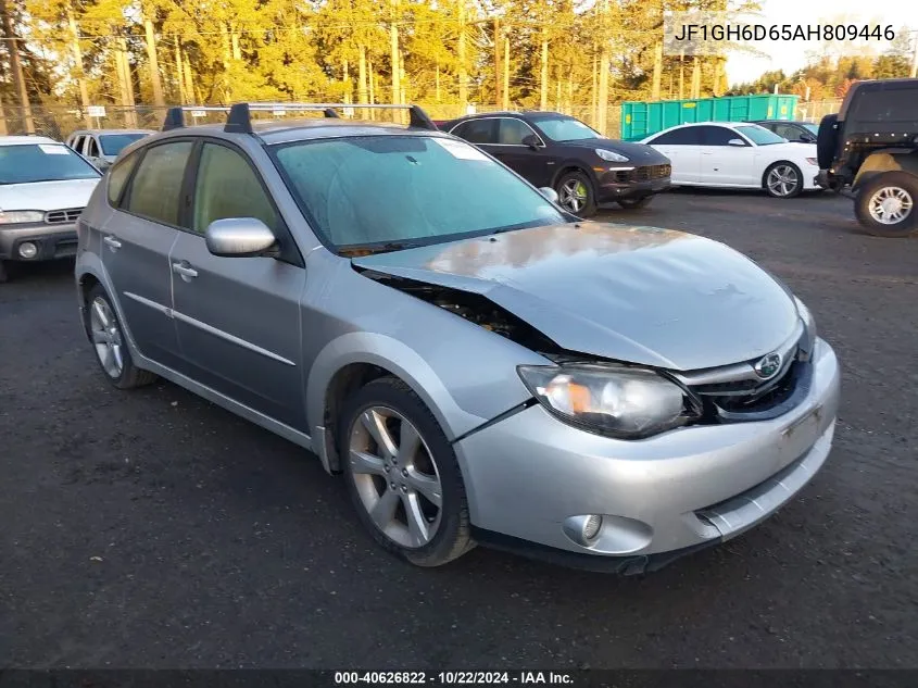 2010 Subaru Impreza Outback Sport VIN: JF1GH6D65AH809446 Lot: 40626822