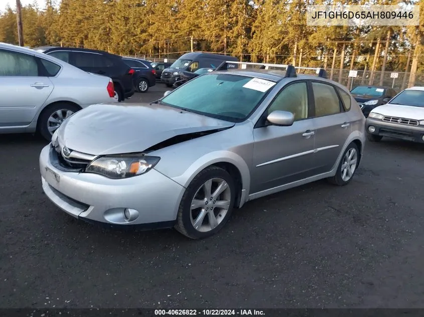 2010 Subaru Impreza Outback Sport VIN: JF1GH6D65AH809446 Lot: 40626822