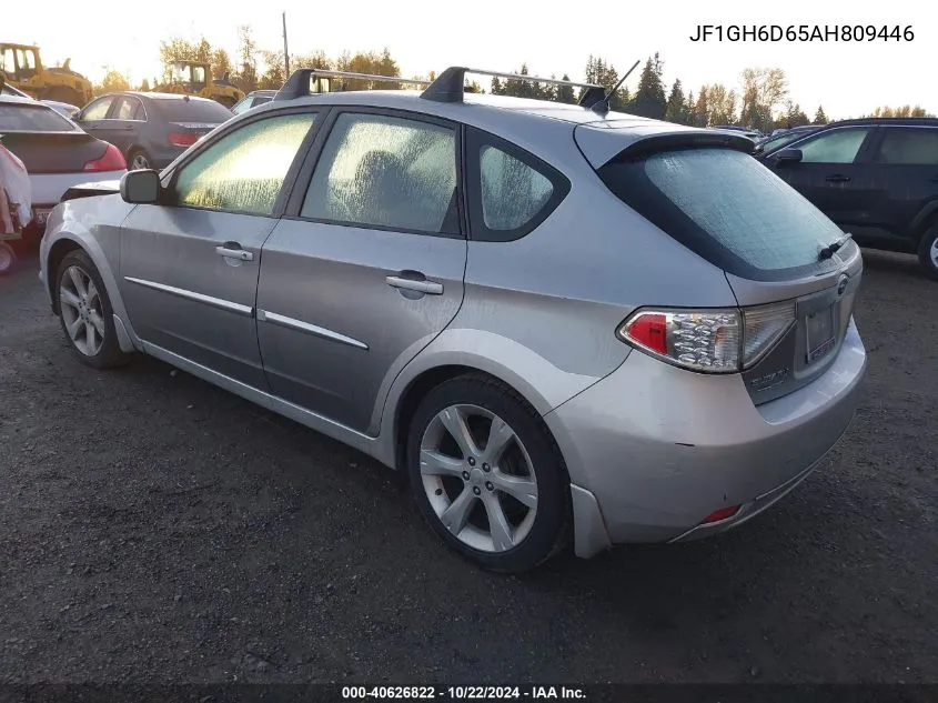 2010 Subaru Impreza Outback Sport VIN: JF1GH6D65AH809446 Lot: 40626822