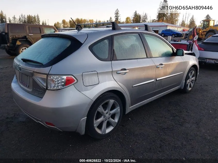 2010 Subaru Impreza Outback Sport VIN: JF1GH6D65AH809446 Lot: 40626822