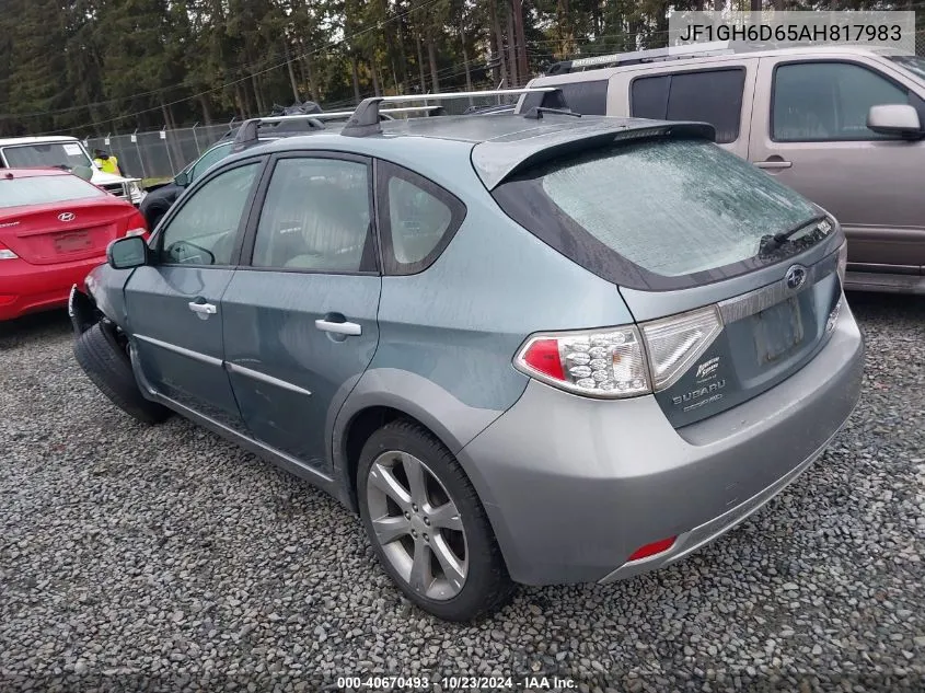 2010 Subaru Impreza Outback Sport VIN: JF1GH6D65AH817983 Lot: 40670493