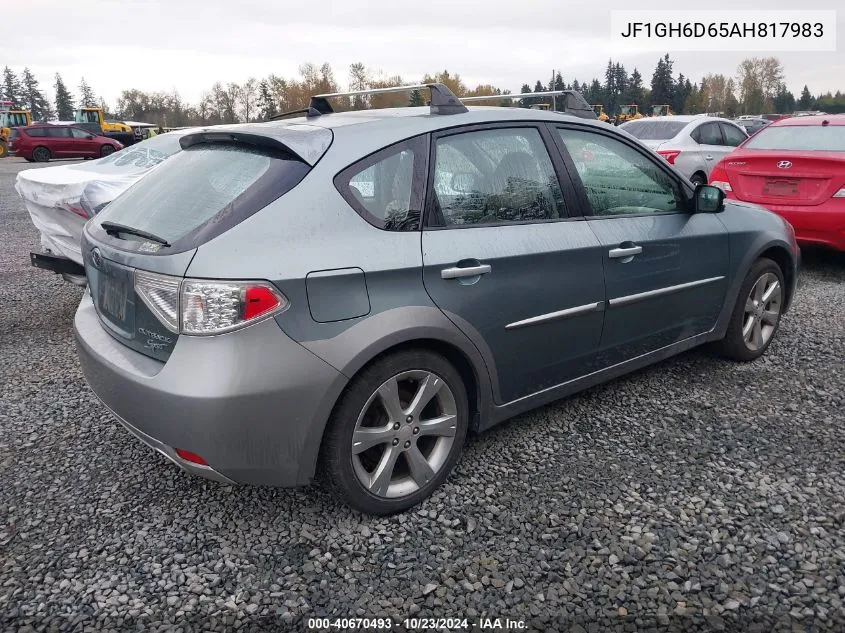 2010 Subaru Impreza Outback Sport VIN: JF1GH6D65AH817983 Lot: 40670493