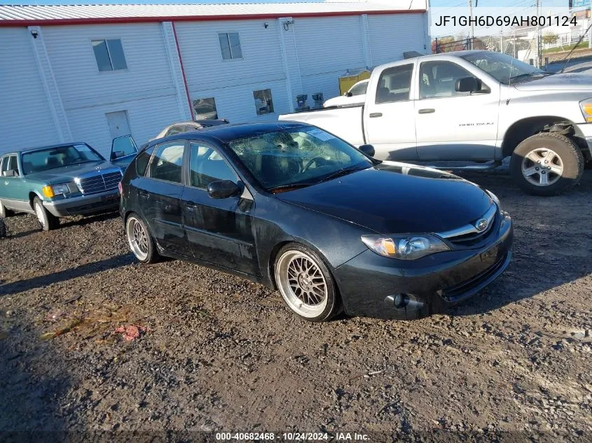 2010 Subaru Impreza Outback Sport VIN: JF1GH6D69AH801124 Lot: 40682468