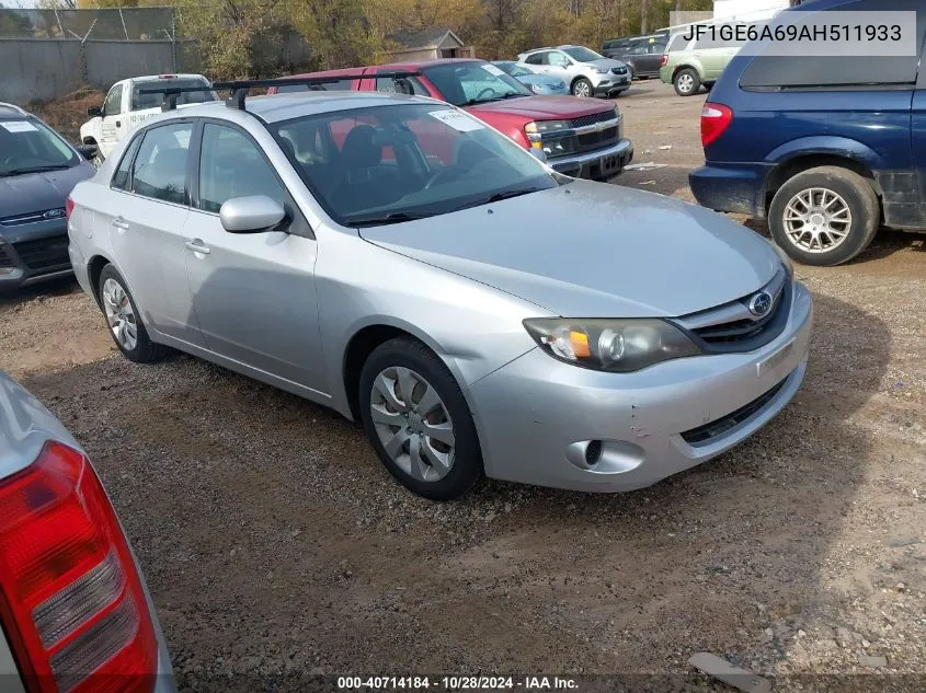 2010 Subaru Impreza 2.5I VIN: JF1GE6A69AH511933 Lot: 40714184