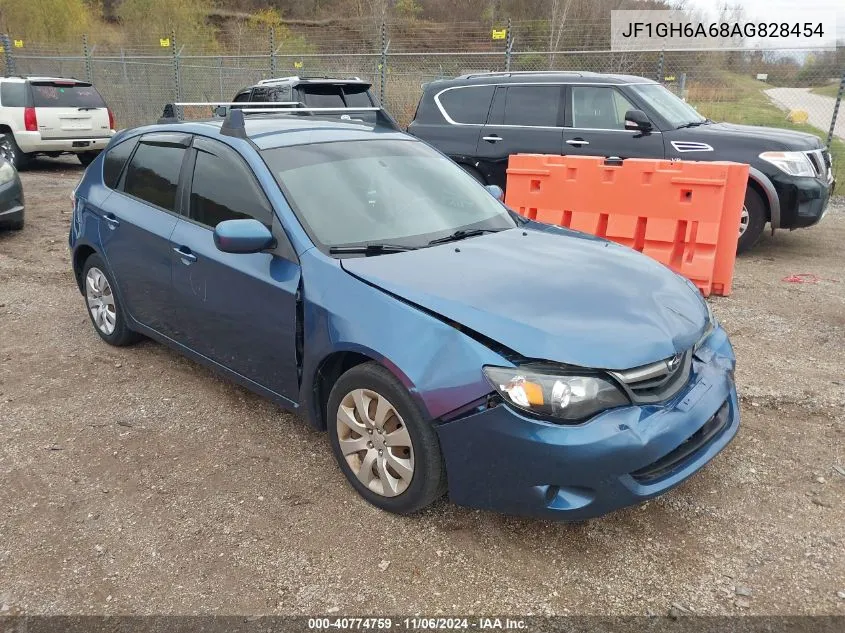 2010 Subaru Impreza 2.5I VIN: JF1GH6A68AG828454 Lot: 40774759