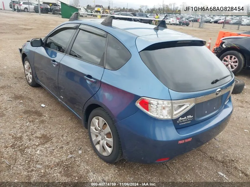 2010 Subaru Impreza 2.5I VIN: JF1GH6A68AG828454 Lot: 40774759