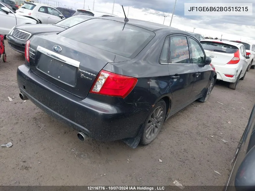 2011 Subaru Impreza 2.5I Premium VIN: JF1GE6B62BG515215 Lot: 12116776