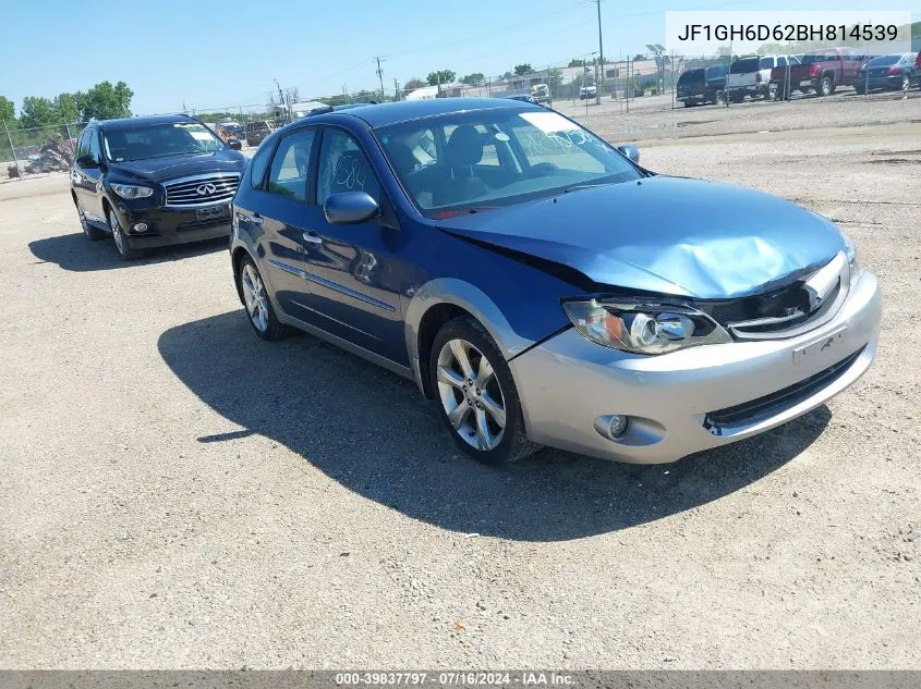 2011 Subaru Impreza Outback Sport VIN: JF1GH6D62BH814539 Lot: 39837797