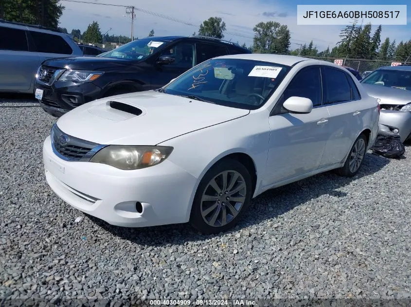 2011 Subaru Impreza 2.5I VIN: JF1GE6A60BH508517 Lot: 40304909