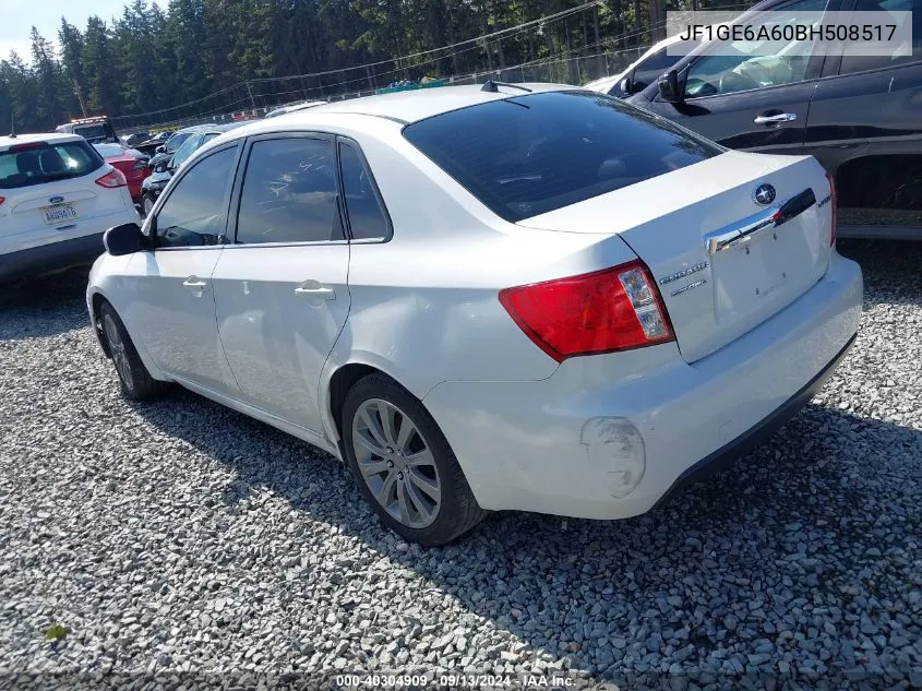 JF1GE6A60BH508517 2011 Subaru Impreza 2.5I