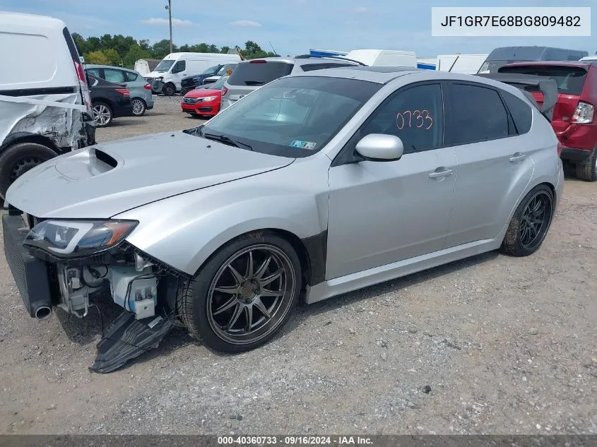 JF1GR7E68BG809482 2011 Subaru Impreza Wrx Premium