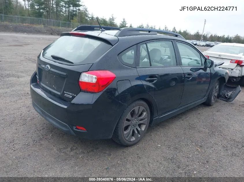 JF1GPAL62CH224771 2012 Subaru Impreza 2.0I Sport Premium