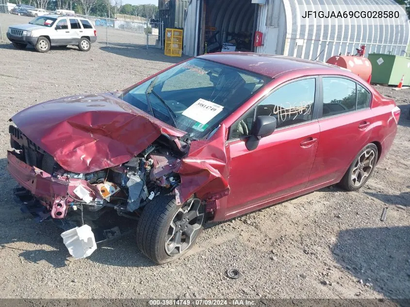 JF1GJAA69CG028580 2012 Subaru Impreza 2.0I