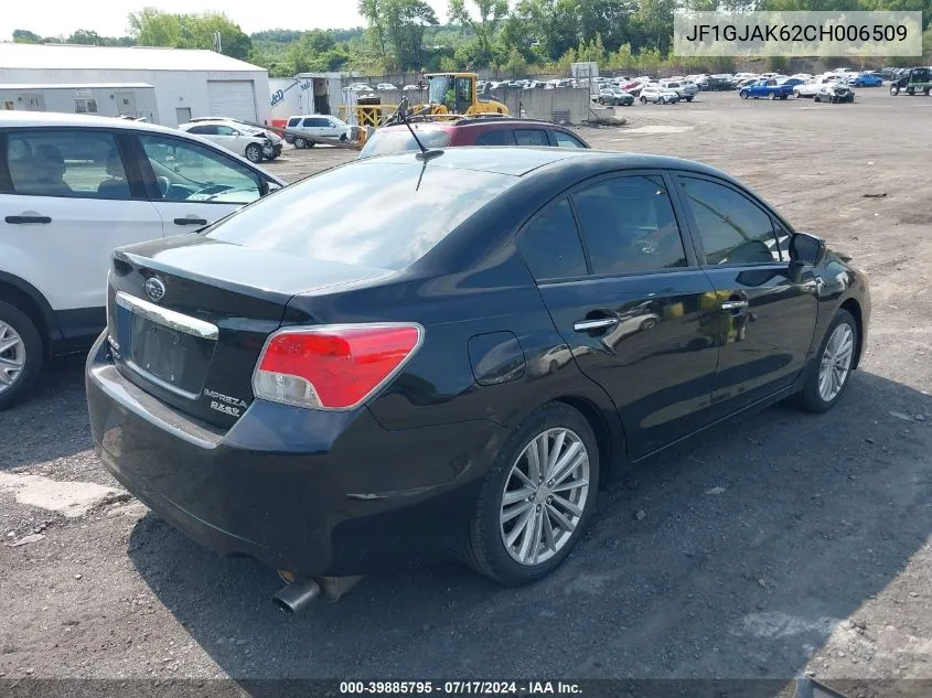 JF1GJAK62CH006509 2012 Subaru Impreza 2.0I Limited