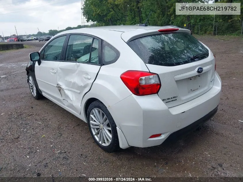 JF1GPAE68CH219782 2012 Subaru Impreza 2.0I Premium