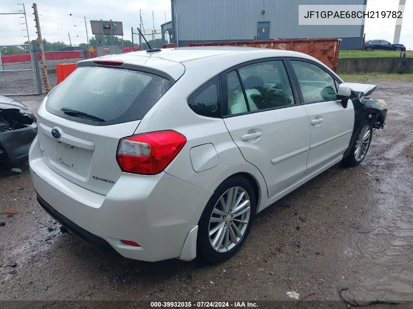 JF1GPAE68CH219782 2012 Subaru Impreza 2.0I Premium