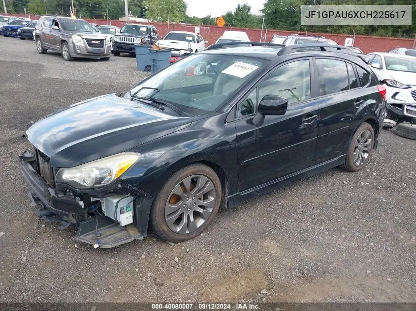 JF1GPAU6XCH225617 2012 Subaru Impreza 2.0I Sport Limited