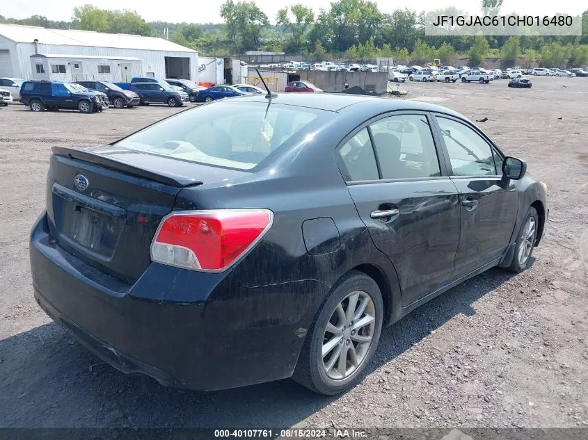 JF1GJAC61CH016480 2012 Subaru Impreza 2.0I Premium