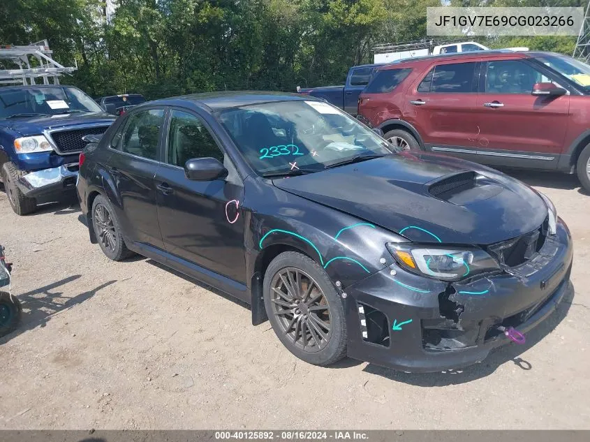 2012 Subaru Impreza Wrx VIN: JF1GV7E69CG023266 Lot: 40125892