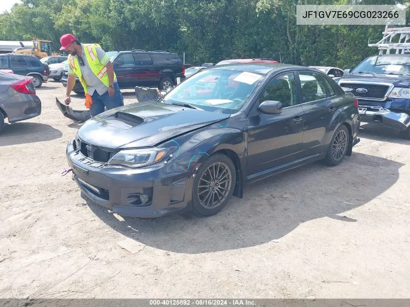 2012 Subaru Impreza Wrx VIN: JF1GV7E69CG023266 Lot: 40125892