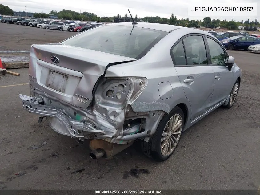 JF1GJAD66CH010852 2012 Subaru Impreza 2.0I Premium