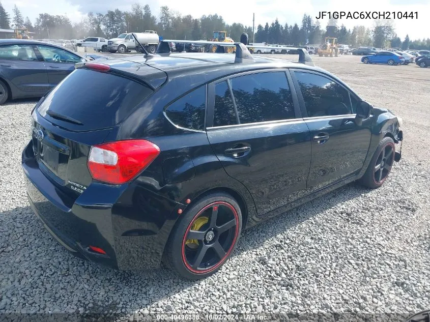 2012 Subaru Impreza 2.0I Premium VIN: JF1GPAC6XCH210441 Lot: 40496388