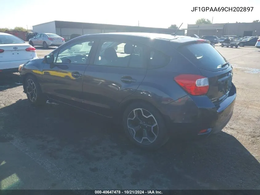 2012 Subaru Impreza VIN: JF1GPAA69CH202897 Lot: 40647478