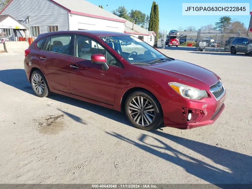 JF1GPAG63CH222845 2012 Subaru Impreza 2.0I Limited