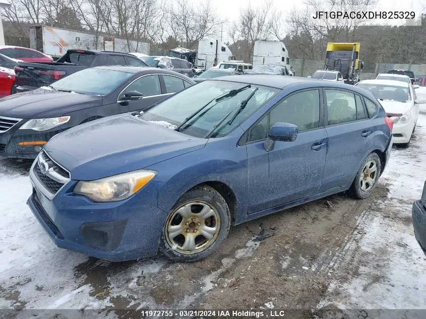 2013 Subaru Impreza VIN: JF1GPAC6XDH825329 Lot: 11972755