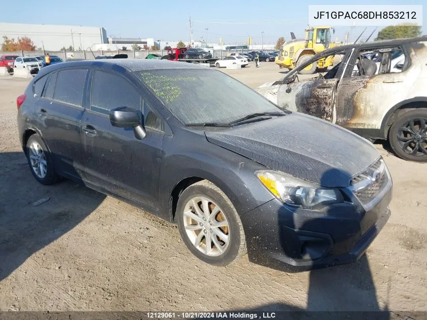 2013 Subaru Impreza VIN: JF1GPAC68DH853212 Lot: 12129061