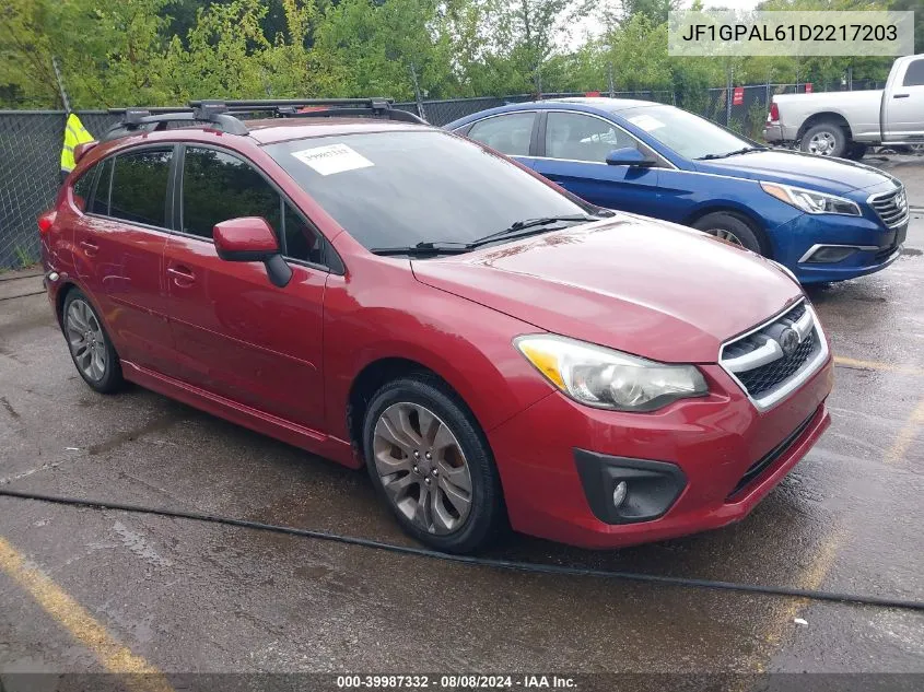 JF1GPAL61D2217203 2013 Subaru Impreza 2.0I Sport Premium