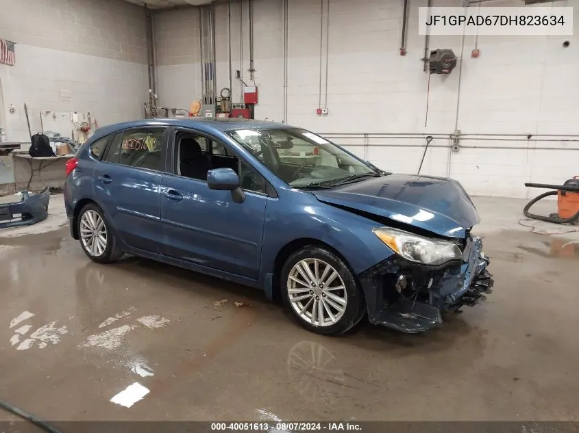 2013 Subaru Impreza 2.0I Premium VIN: JF1GPAD67DH823634 Lot: 40051613