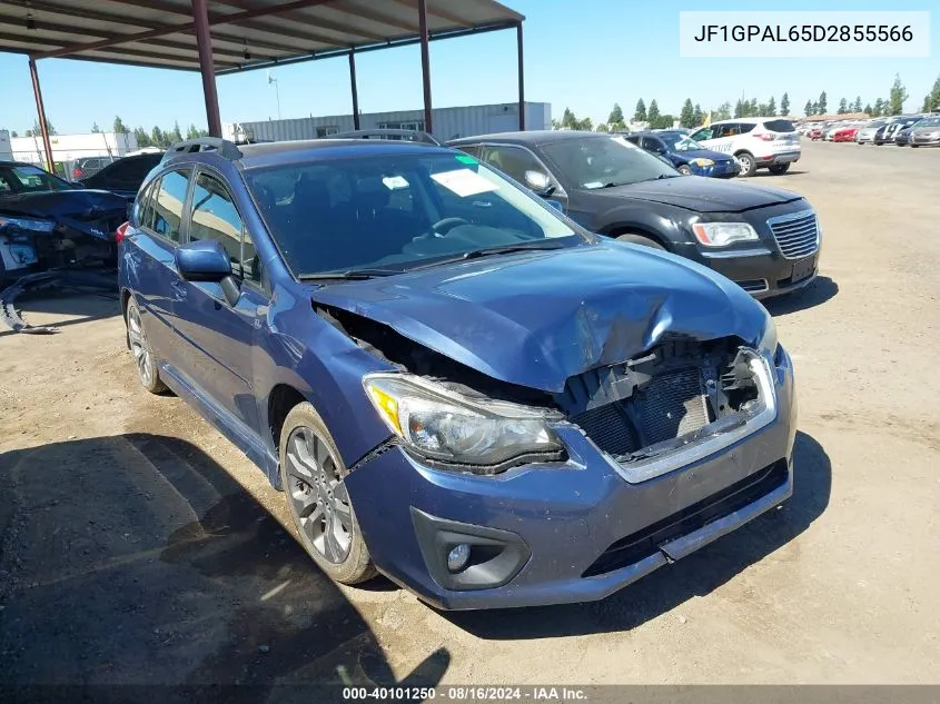 JF1GPAL65D2855566 2013 Subaru Impreza 2.0I Sport Premium