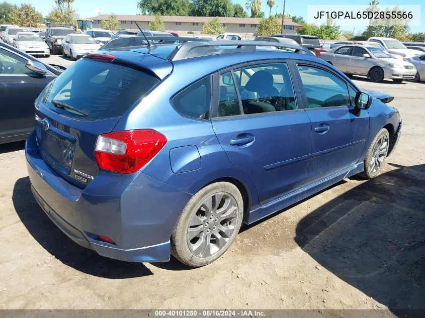 JF1GPAL65D2855566 2013 Subaru Impreza 2.0I Sport Premium