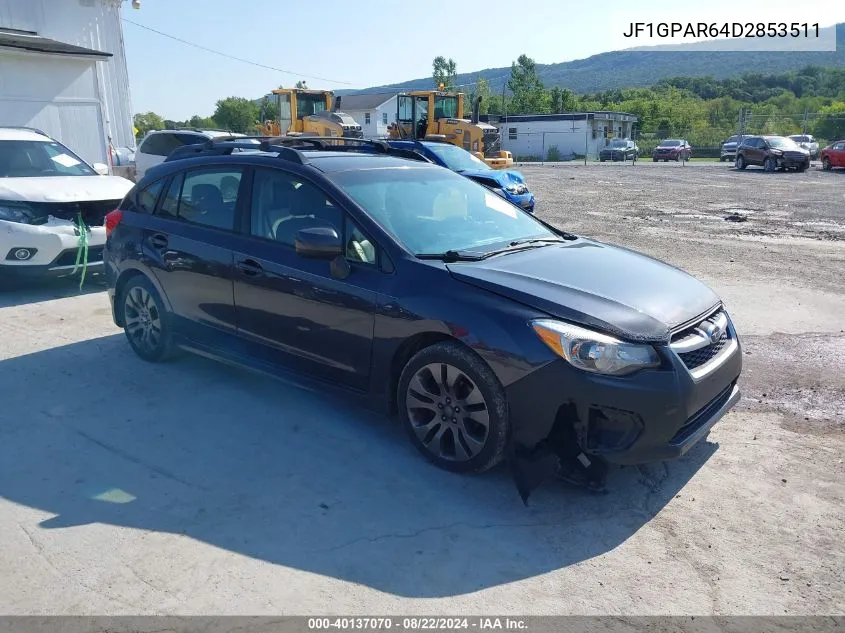 JF1GPAR64D2853511 2013 Subaru Impreza 2.0I Sport Limited