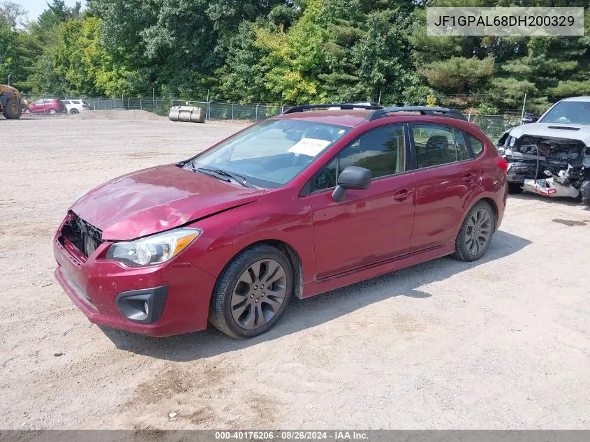 JF1GPAL68DH200329 2013 Subaru Impreza 2.0I Sport Premium