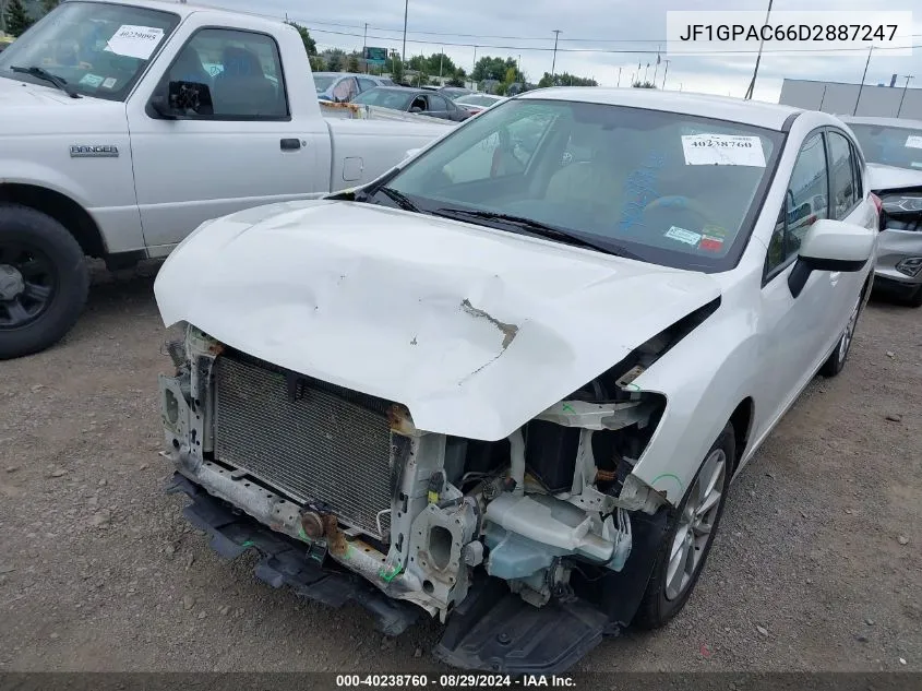 JF1GPAC66D2887247 2013 Subaru Impreza 2.0I Premium