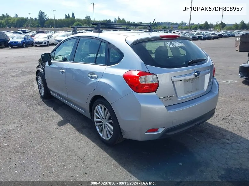 2013 Subaru Impreza 2.0I Limited VIN: JF1GPAK67DH808957 Lot: 40287858