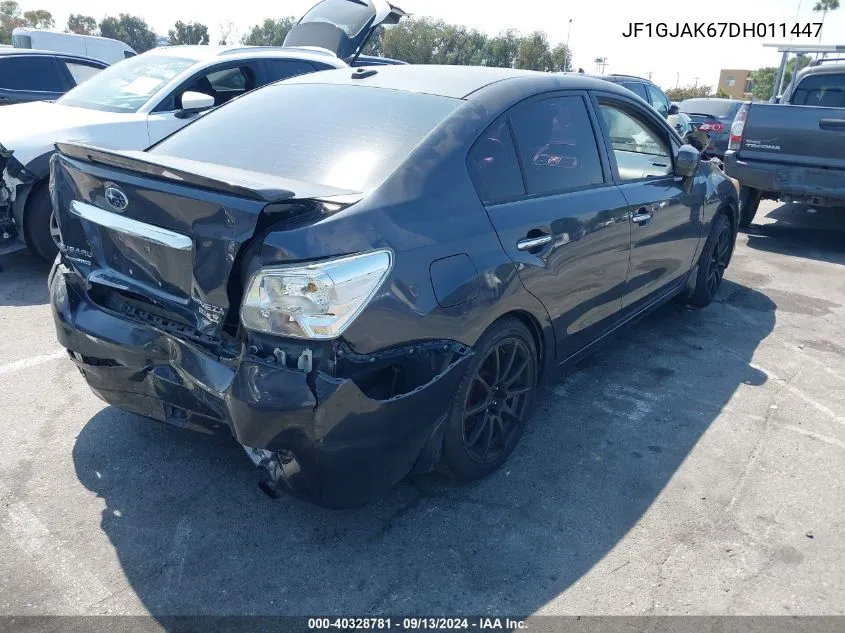 JF1GJAK67DH011447 2013 Subaru Impreza 2.0I Limited