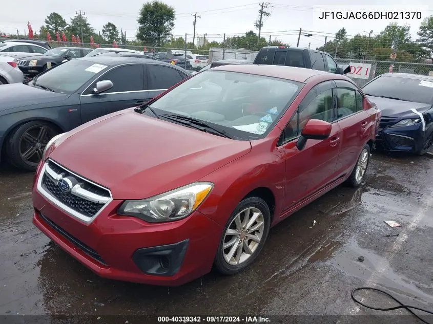 JF1GJAC66DH021370 2013 Subaru Impreza 2.0I Premium